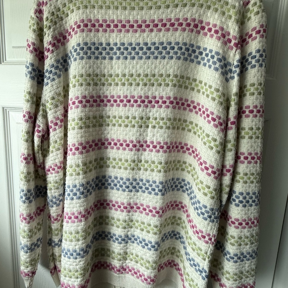 Colorful Striped Women's Sweater
